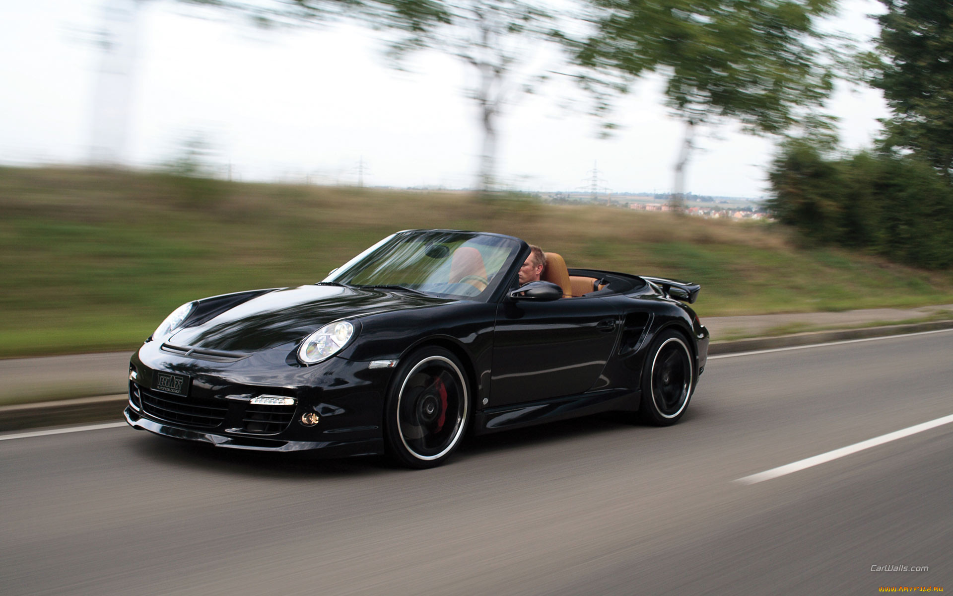porsche, 911, turbo, cabrio, techart, 